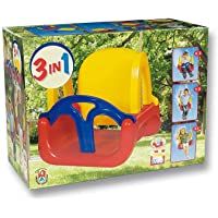 Green Garden 8306-0000- Columpio infantil 3 en 1- colores surtidos